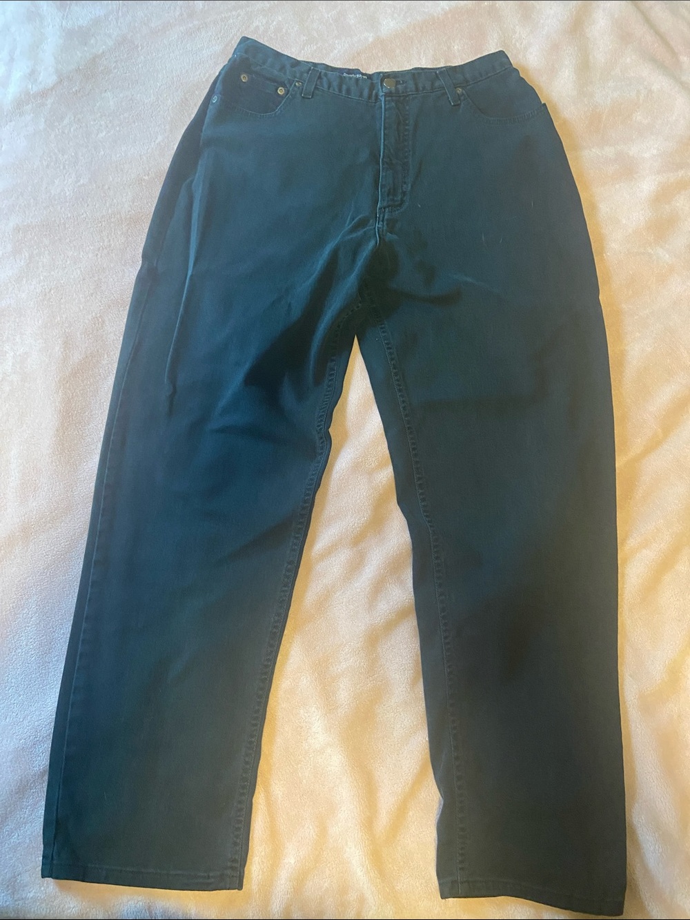 Black Denver Hayes Men’s Straight Leg Pants